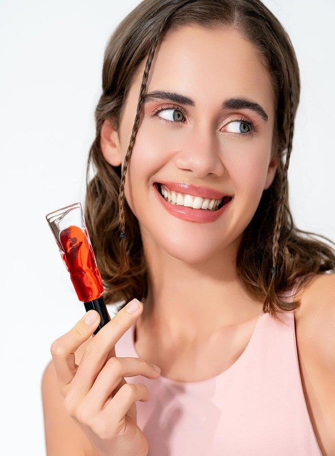 Relance Premium Lip Gloss, Red, Moisturizing Formula with Shine Effect, 10 ml - Image 5